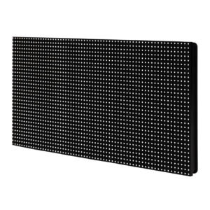 Módulo de LED P5 outdoor 32x16 cm com alto brilho, tecnologia SMD1921 e proteção IP65 para uso externo