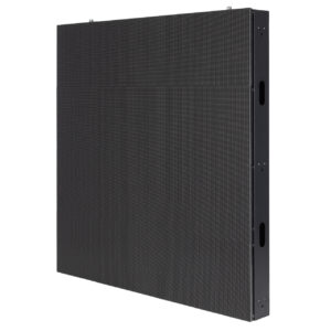 Painel de LED P3.91 indoor 100x100 cm com sistema imantado, manutenção frontal e alta qualidade de imagem