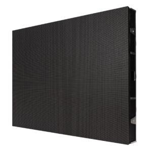 Painel de LED P2.5 indoor 64x48 Ledcenter com gabinete em alumínio e manutenção frontal imantada