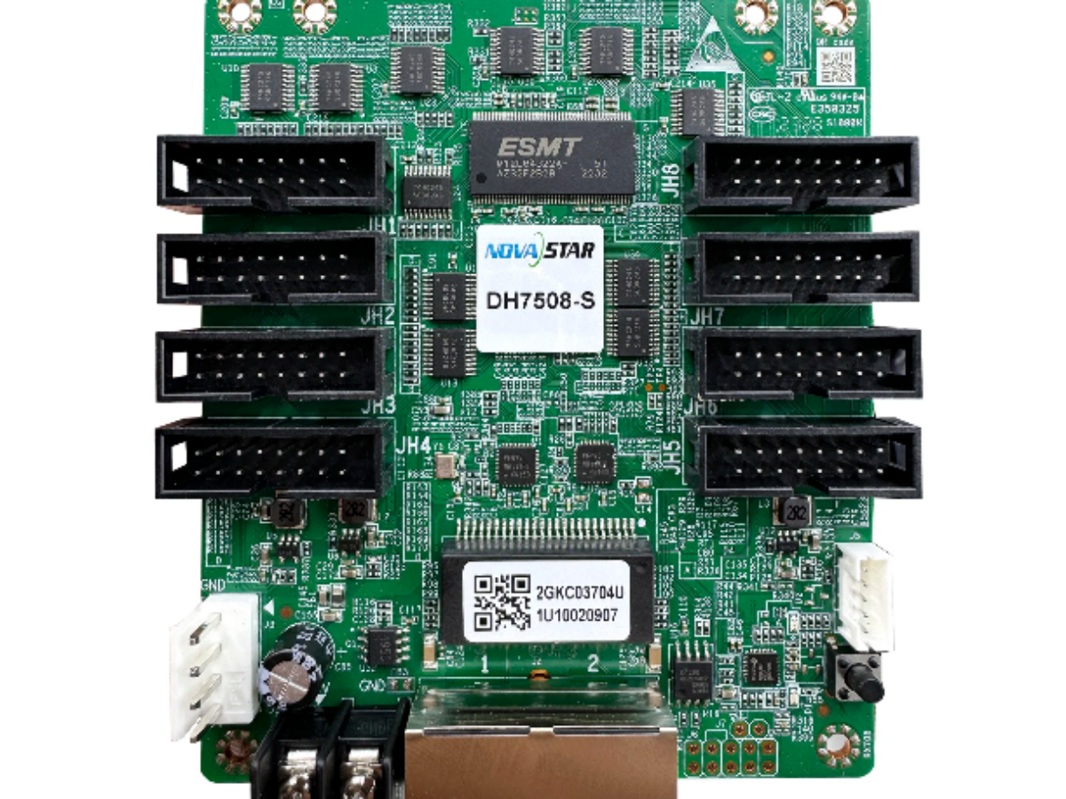 WS Rewrite 篝 RECEIVING CARD NOVASTAR DH7508-S PARA PAINEL DE LED – Ledcenter