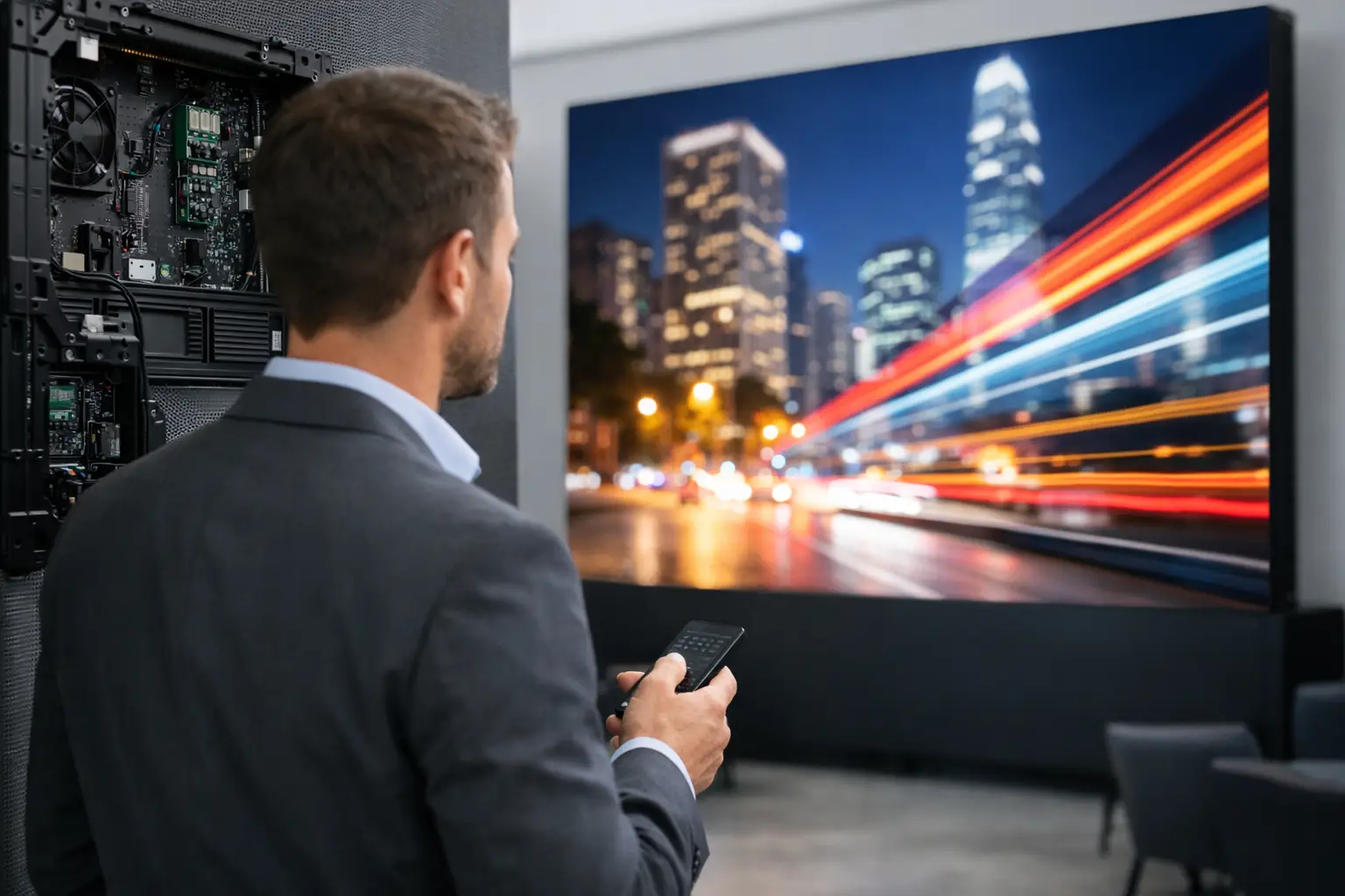 Como escolher painel de LED indoor certo