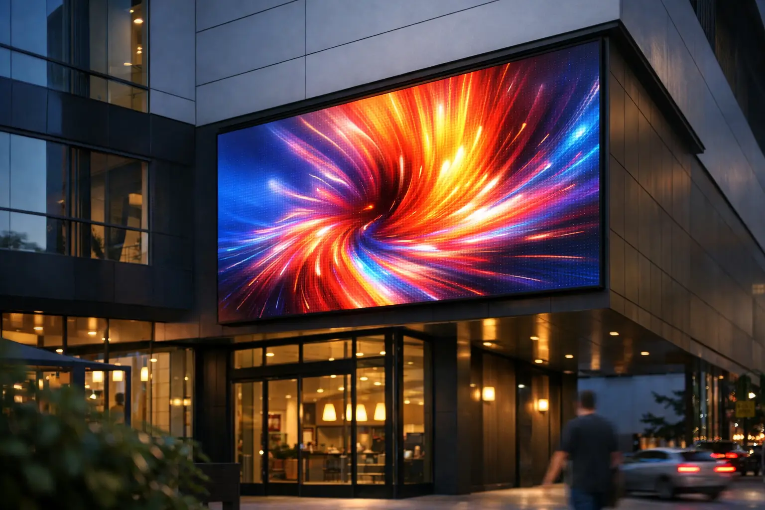 Painel de LED para fachada comercial vale a pena?