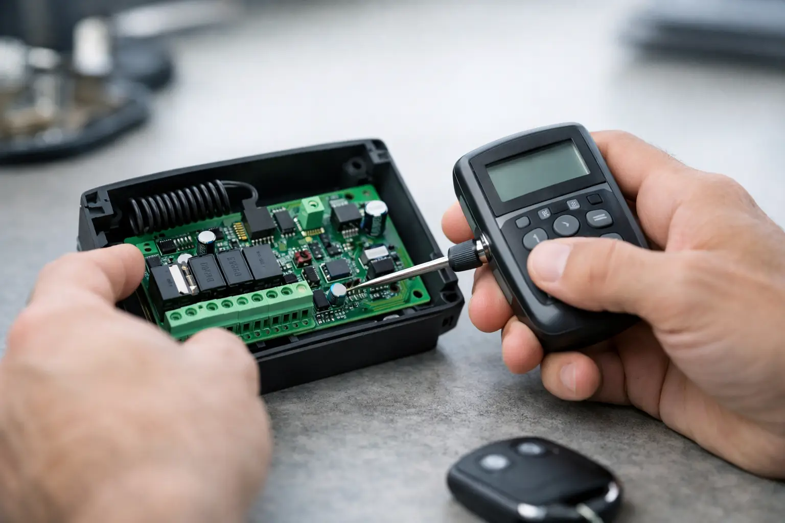 Como configurar placa receptora sem erro