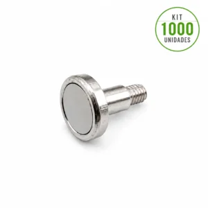 Parafuso Imã M4 para Painel de LED 14x17mm Kit 1000 Unidades Ledcenter