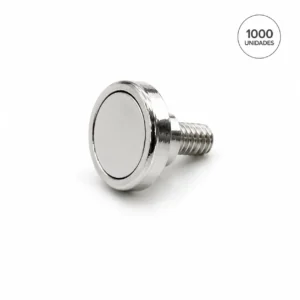 Kit com 1000 Parafusos Imã M4 14x13mm para fixação de módulos e gabinetes de Painéis de LED Indoor e Outdoor Ledcenter.
