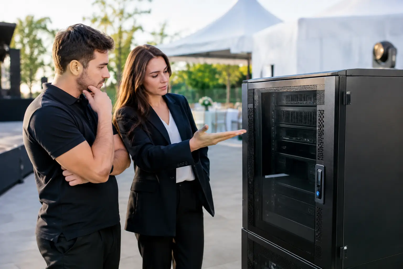 Como escolher um gabinete rental para eventos