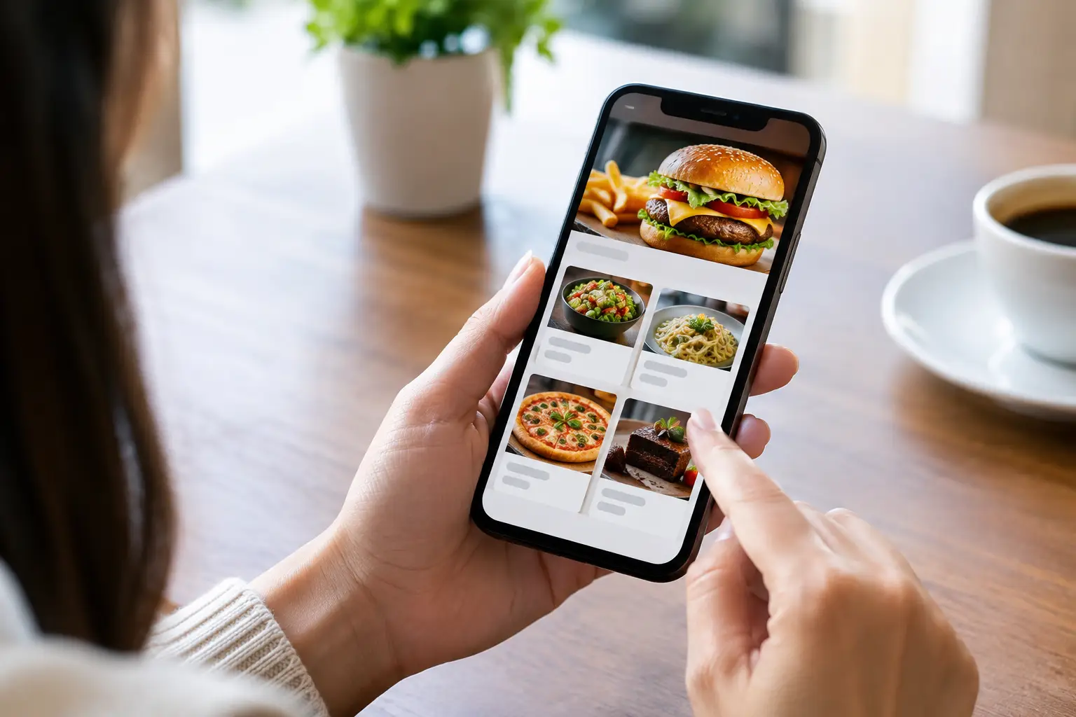 Exemplo de cardápio digital para vender mais