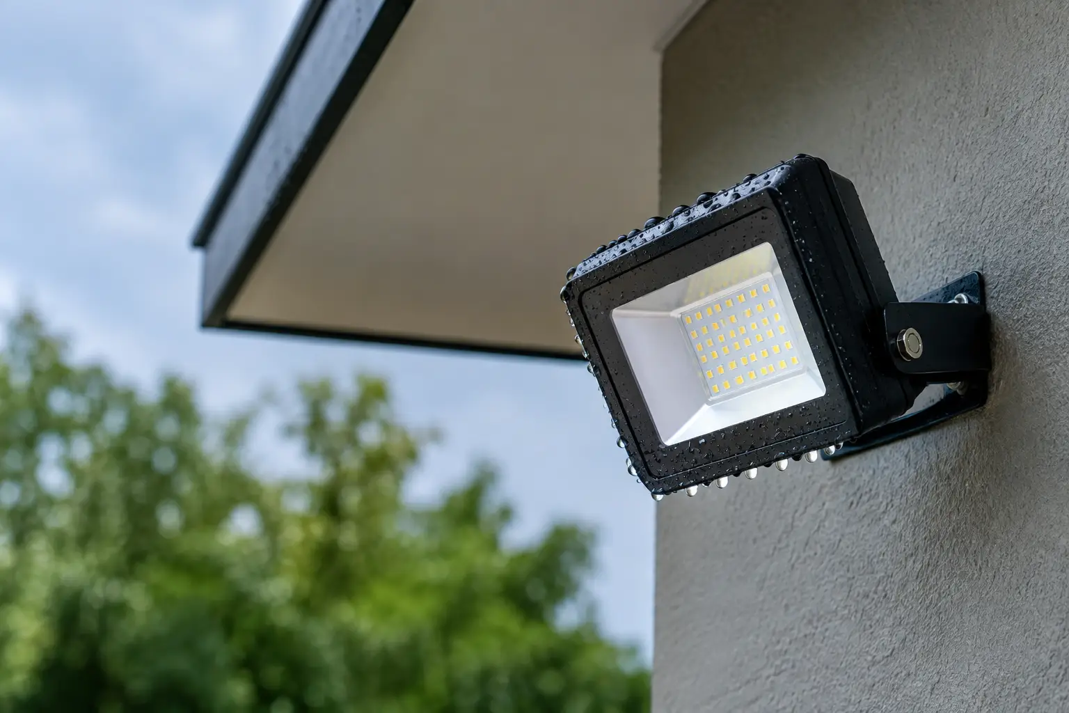 LED outdoor molha? Entenda IP e instalação segura